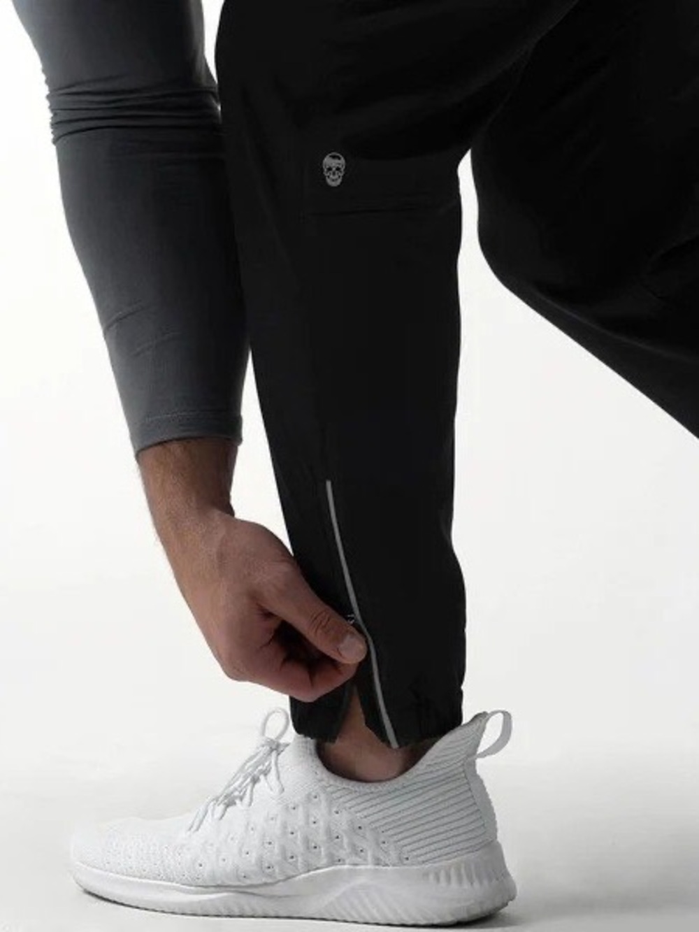 Gymreapers Performance Joggers Men's Large Black Athletic Training Pants - Picture 3 of 12